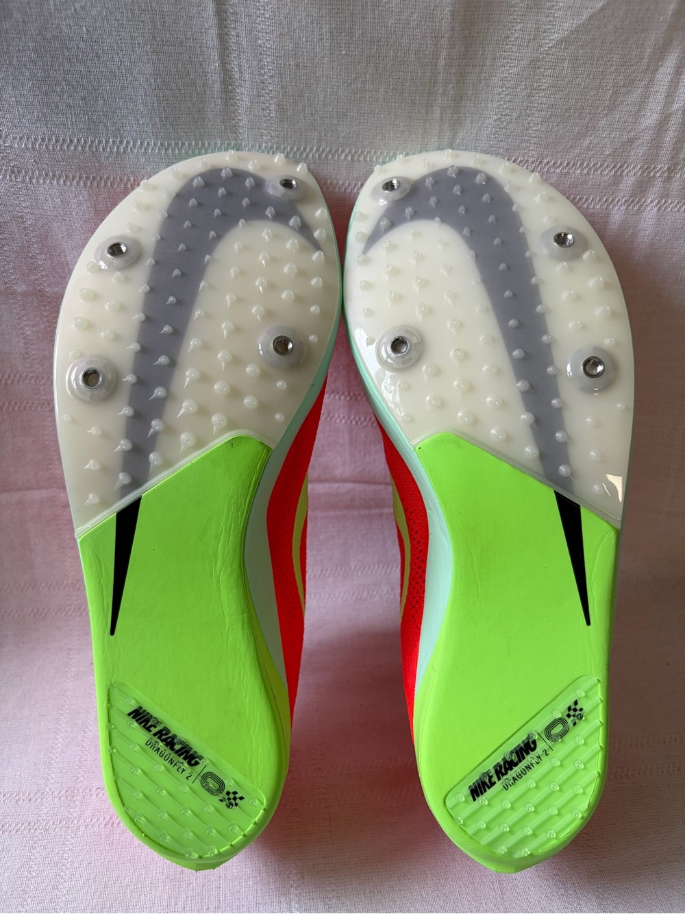 Nike ZoomX Dragonfly 2 Track Spikes Bright Crimson Men's Size 11 FD8413-600 - Picture 5 of 9
